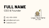Seating Business Card example 3