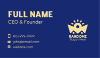 Sunrise House Roofing Business Card