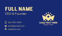 Sunrise House Roofing Business Card