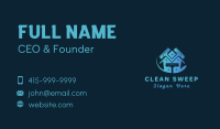 Clean Home Vacuum Business Card Image Preview