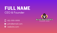 Gorilla Ape Gamer Clan Business Card Image Preview