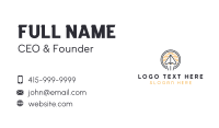 Plane Travel Logistics Business Card