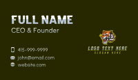 Gaming Fierce Tiger Business Card