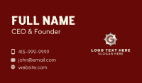 Ironwork Fabrication Factory Business Card