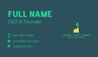 Eco Factory Manufacturing Business Card