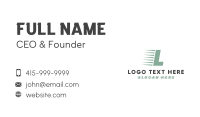 Logistics Freight Express Business Card Design