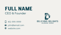 House Property Letter D Business Card Image Preview