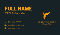 Winged Welding Mask Bolt Business Card Design