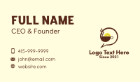 Lemon Drink Business Card example 3