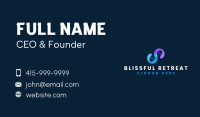 People Communication Support Business Card