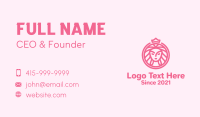 Crown Woman Beauty Business Card