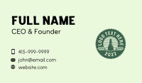 Hipster Brew Beer  Business Card Design