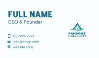 Home Cleaning Sanitation Business Card