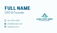 Home Cleaning Sanitation Business Card Design