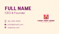 Castle Child Playground Business Card Design