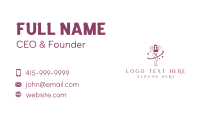 Calisthenics Business Card example 2