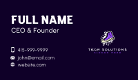 Custom Shoe Footwear Business Card