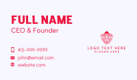 Cultural Decorative Skull  Business Card