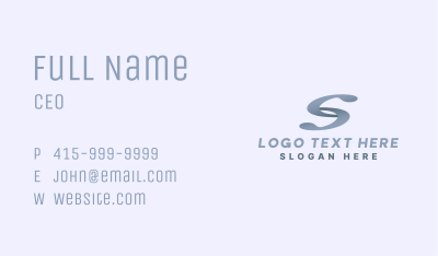 Modern Agency Firm Business Card Image Preview