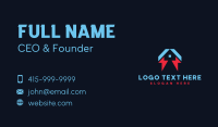 Thunder Home Electrical Power Business Card Design
