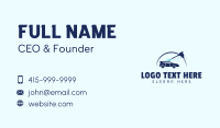 Pressure Wash Car Business Card