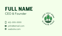 Green Leaf Nature Business Card