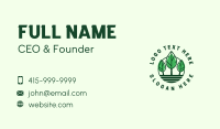 Green Leaf Nature Business Card