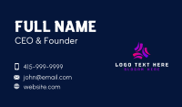 Artificial Software Technology Business Card Design