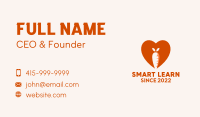 Carrot Heart Dental Pediatric  Business Card
