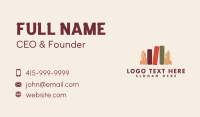 Bookworm Business Card example 3