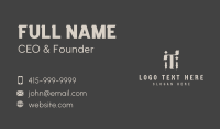 Lettering Business Card example 4