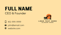 Excavation Business Card example 1