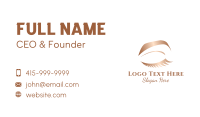 Eyeshadow Business Card example 4