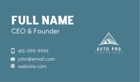 Ice Mountain Peak Business Card