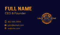 Premium Ornament Crest Business Card Design