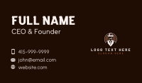 Mustache Hat Gentleman Business Card