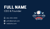 Baseball Sports League Business Card Image Preview