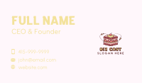 Sweet Cake Dessert Business Card