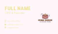 Sweet Cake Dessert Business Card Image Preview