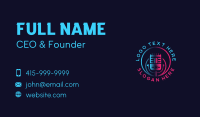 Broadcast Business Card example 2