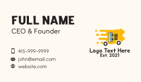 Stub Business Card example 3