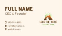 Mountain Valley River Business Card