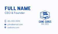 Delivery Truck Courier Business Card