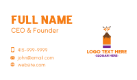 Disaster Business Card example 3