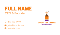 Student Business Card example 4