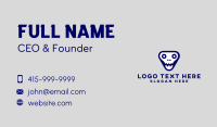 Triangular Skull Esports Business Card