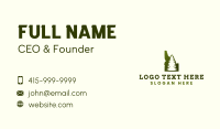 Idaho Western Pine Tree Business Card