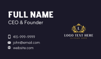 Monarchy Business Card example 2