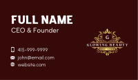 Crown Shield Luxury Boutique  Business Card