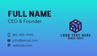 Three-dimensional Business Card example 2
